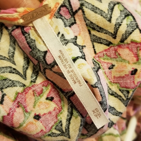 Free People Summer in Tulum Linen Blend Tunic - Picture 7 of 9